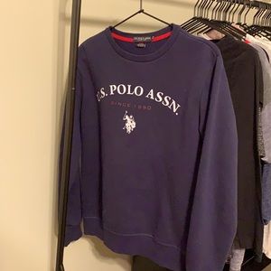 Polo brand sweatshirt. Women size S; size L 14-16.